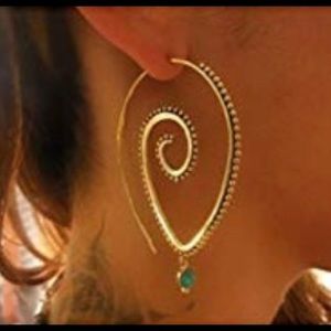 Bohemian Spiral Earrings